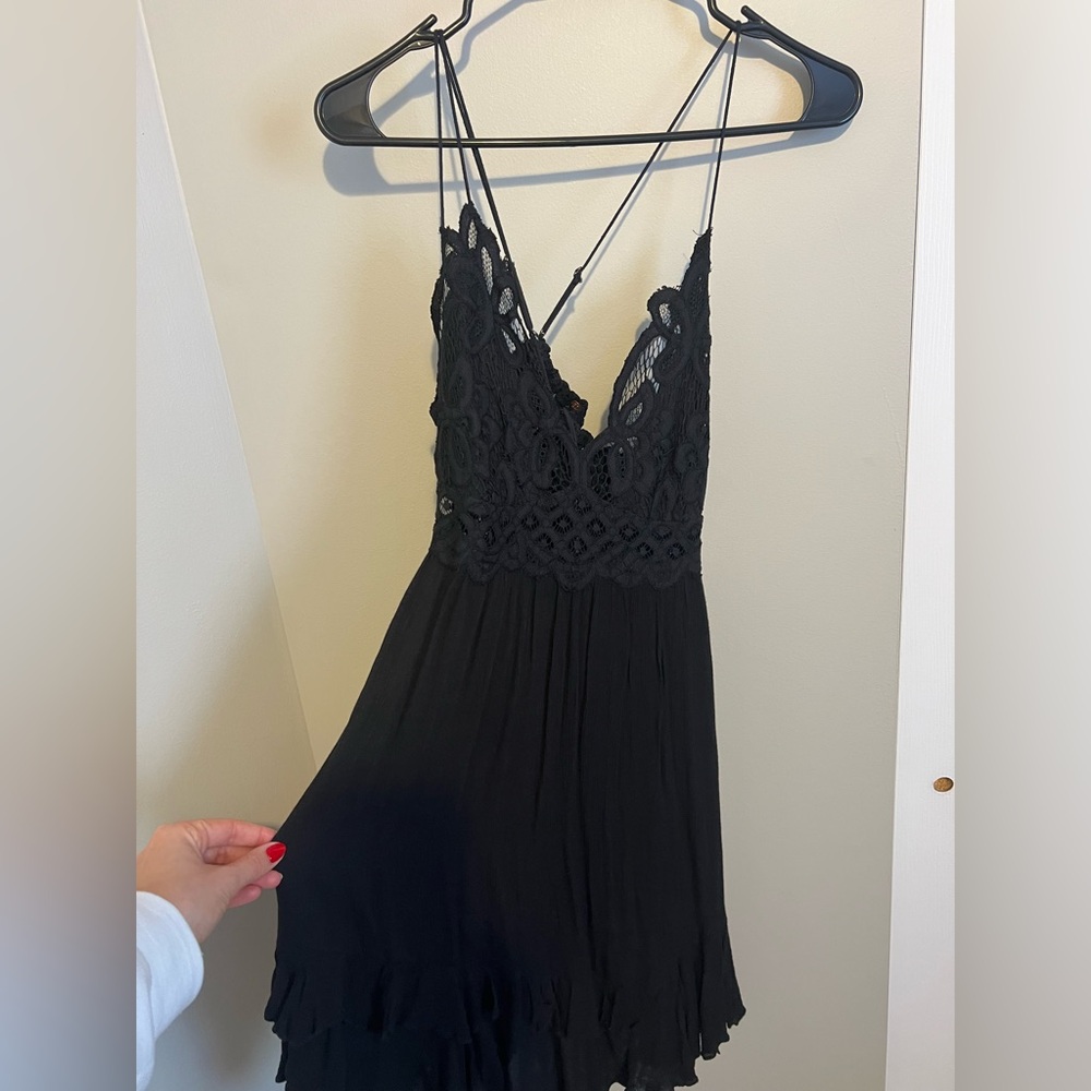 Free People Adella Slip Dress